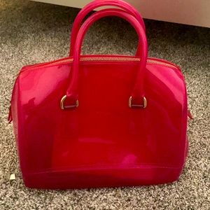 Pink Furla purse slightly used